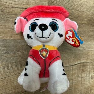 NWT TY Beanie Boo Paw Patrol Marshall